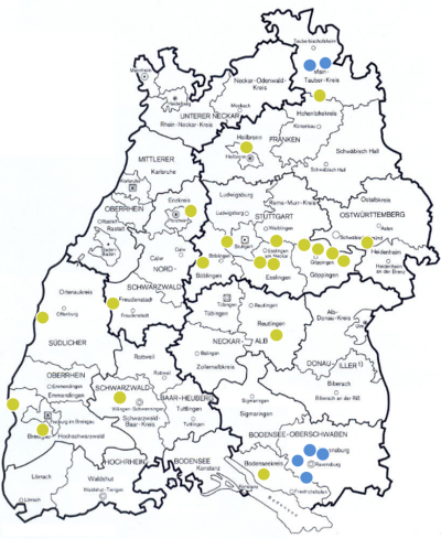 Bürgerbusvereine in Baden-Württemberg