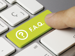 Tastatur mit grüner FAQ-Taste (Foto: FAQ © momius – Fotolia.com)