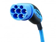 Foto eines Typ-2-Ladestecker für Elektrofahrzeuge (Bildquelle: MENNEKES Elektrotechnik GmbH & Co. KG)