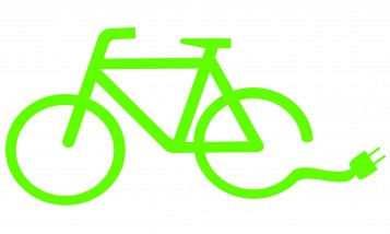 grünes E-Bike mit Stecker (Bild: © tiagoz - Fotolia.com) 